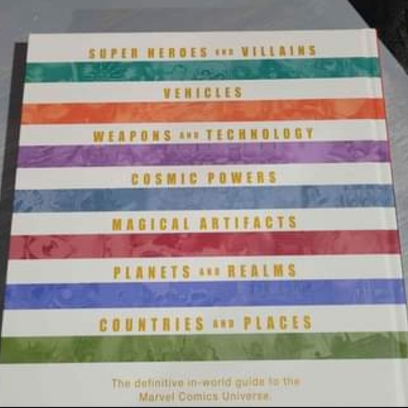 Ultimate Marvel - Super heroes, Villains, Technology, Vehicles and Weapons.(Hard - Picture 2 of 3